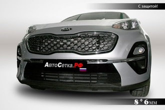 Premium защита радиатора для KIA Sportage (2018-2021)