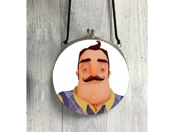 Сумки круглые Привет Сосед/ Hello Neighbor