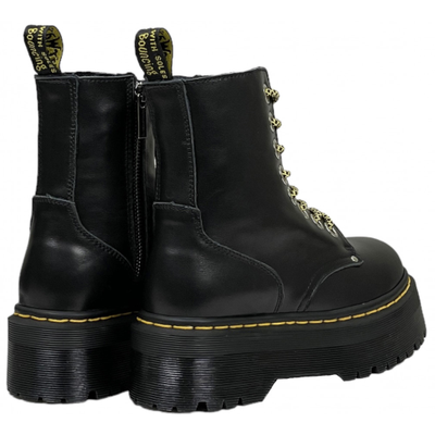 Dr Martens 1460 Vegan Jadon Round Toe Smooth Leather Black