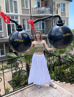 Шар-сюрприз Бомба 1 шт