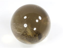 Шар Кварц дымчатый, Бразилия (43 мм, 101 г) №35404