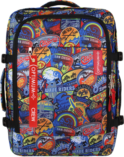 Рюкзак Сумка Чемодан ручная кладь 55х40х20 Optimum Air RL, калифорния