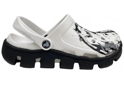 CROCS DUET SPORT CLOG STAR WARS WHITE BLACK