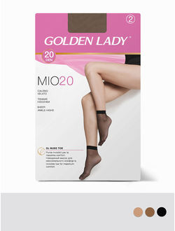 Носки женские Golden Lady Mio 20 den (2-е пары)