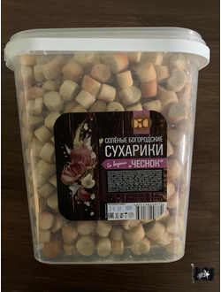 Багет пшеничный "ЧЕСНОЧНЫЕ" (ведро 2кг.)