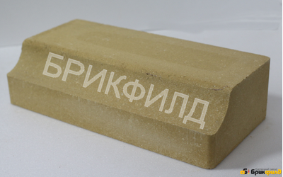 Кирпич облицовочный фигурный (6). Серый. Кирпичный завод Брик Филд