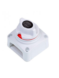 Выключатель массы 275/1250 А, 12-48 В, 72 х 72 х 73 мм, Корпус белый OffRoadTeam ORT-BIS-5