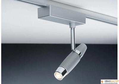 Монтаж трекового шинопровода в квартире и доме в Москве и МО ИВАНМАСТЕР