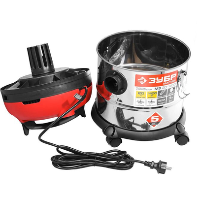 Строительный пылесос ЗУБР МАСТЕР М3-20 ПУ-20-1400 М3