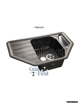 Керамическая мойка GRANFEST GF-C800E