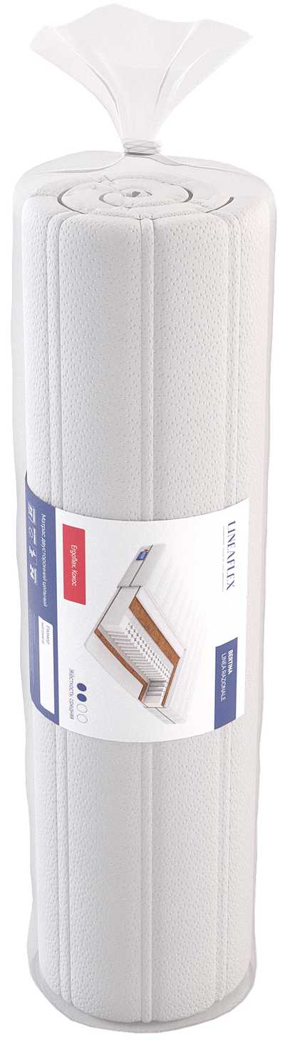 Матрас MyCloud, Луаро (Luaro), пружинный, мягкий, скрученный, для дачи