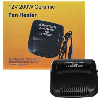 Обогреватель автомобильный Ceramic Fan Heater 12V 200W ОПТОМ