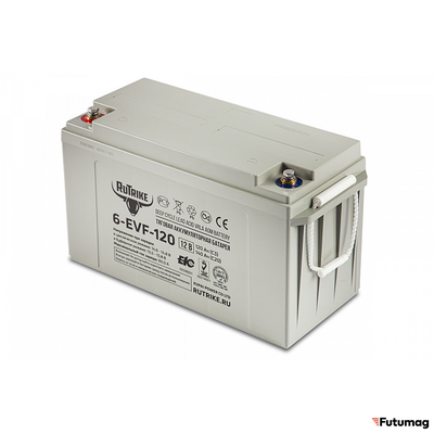 Тяговый аккумулятор RuTrike 6-EVF-120 (12V120A/H C3)