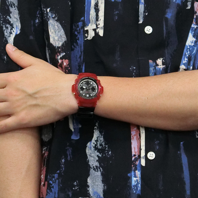 Часы Casio G-Shock AWG-M100SRB-4AER