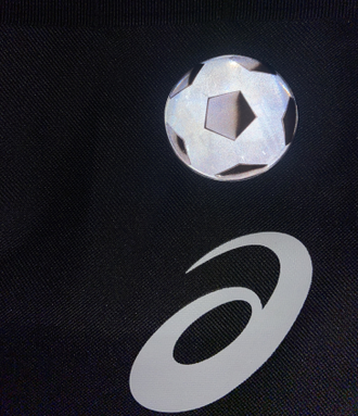 Значок светоотражающий «Футбольный мяч»