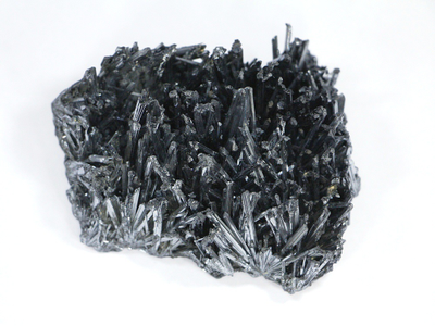 Антимонит, эстетичная друза кристаллов, Китай (92*75*43, 303 г) №18454