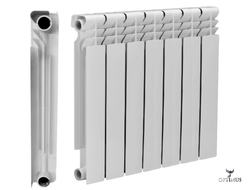 Радиатор биметаллический 500/100, 7 секций, 945 Вт