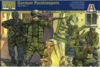6045 WWII GERMAN PARATROOPERS 1/72