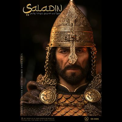 Саладин, Салах ад-Дин ("Царствие Небесное") - Коллекционная ФИГУРКА 1/6 "Nothing, Everything” Saladin Fine copper handmade armor (EX035) - POPTOYS