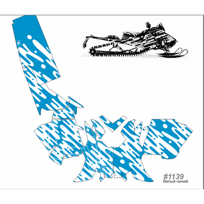 POLARIS RMK 2011 - 2015 #1139 красный