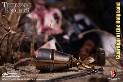 Тевтонский рыцарь (бронзовая версия) - КОЛЛЕКЦИОННАЯ ФИГУРКА 1/6 Series of Empires Teutonic Knights White Bronze Edition Holy Land Guard (SE135) - COOMODEL