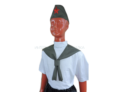 Детский костюм военный №1 (пилотка 54 р-ра, воротник хб) со звездой