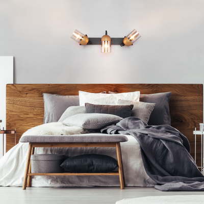 Настенный светильник с поворотным механизмом