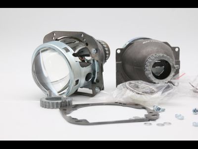 Комплект Koito Q5 D2 H4 с рамками для замены штатных ксеноновых линз автомобиля Nissan Murano Z51 (2009 - н. в. )