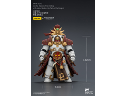 Цинь Са, магистр Кешиков Белых Шрамов (Warhammer Horus Heresy) - КОЛЛЕКЦИОННАЯ ФИГУРКА 1/18 White Scars Qin Xa – Master of the Keshig (JT03622) - JOYTOY