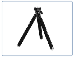 Гибкий штатив Ramili TR001 для видеокамер, видеонянь для крепления например, на элементах мебели, на ветке дерева, на раме или ручке детской коляски.