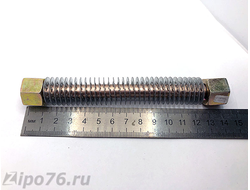 Трубка компрессора воздушного 120мм длинна с ребрами охлаждения