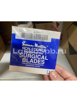 Swann Morton лезвие №10 для скальпеля упаковка 100 шт