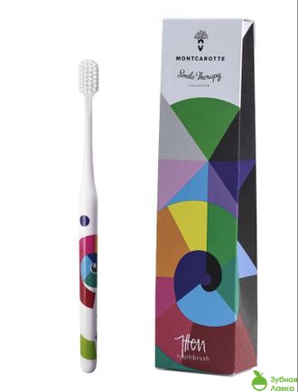 ЗУБНЫЕ КИСТИ MONTCAROTTЕ ITTEN TOOTHBRUSH ABSTRACTION