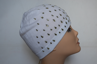 Летняя шапочка Vizio Италия 5439 белая