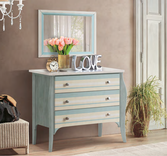 КОМОД 3 ЯЩИКА SHABBY CHIC MB144