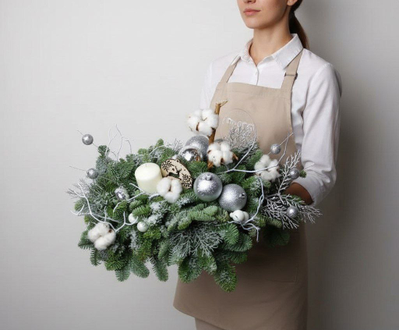 Новогодняя композиция № 1107