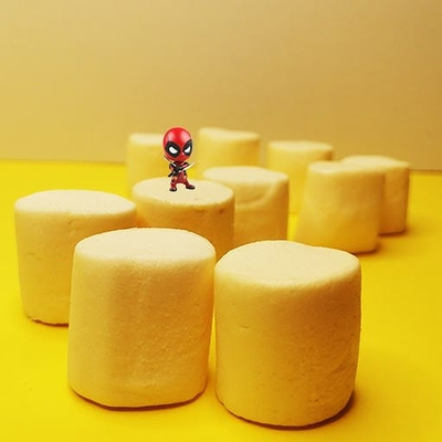 Teddy Mango Marshmallows 70g (24 шт)