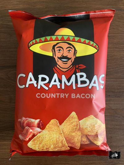 Чипсы кукурузные ТМ КАРАМБАС бекон 150 гр.