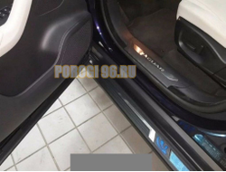 Пороги ОЕМ для Jaguar F-Pace 2016-...