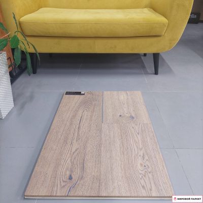 Паркетная доска Stockl B:hard 283 Дуб Крек Сапфир 17652 283 мм 1-полосная с фаской масло замок 5G толщина 11 мм 2.49 м2