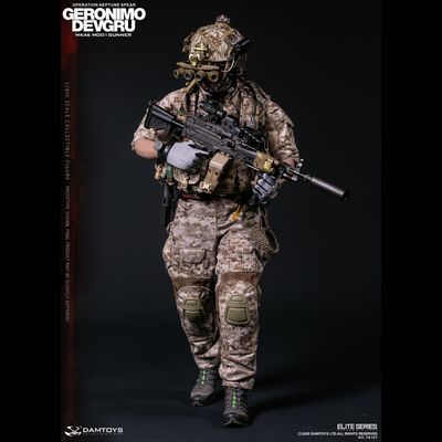 ПРЕДЗАКАЗ - Пулеметчик DEVGRU, операция "Копье Нептуна" - Коллекционная ФИГУРА 1/6 DEVGRU Operation Neptune Spear Geronimo MK46 MOD1 Gunner (78107) - DAMTOYS ?ЦЕНА: 32600 РУБ.?