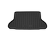 Коврик в багажник пластиковый (черный) для Chevrolet Lacetti hb (04-13)  (Борт 4см)