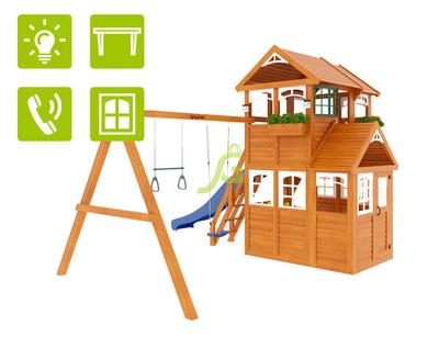 Детская площадка для дачи IgraGrad Клубный домик 3 Luxe купить в Воронеже