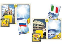 Настольно-печатная игра "Флаги стран мира 1. Европа"