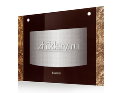 Стекло наружное "GEFEST" мод. 1300, 1500 К19, коричневый мрамор, 598*446мм (1500.18.0.002-02)