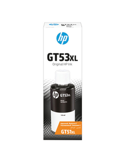 Чернила HP GT53XL (1VV21AE) для InkTank 315/410/415, SmartTank 500/515/615, черные, оригинальные, 135 мл