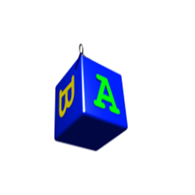 Груша «Куб» с буквами