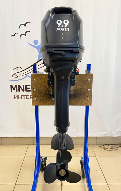 Лодочный мотор GLADIATOR G9.9PRO FHS BLACKLINE сзади