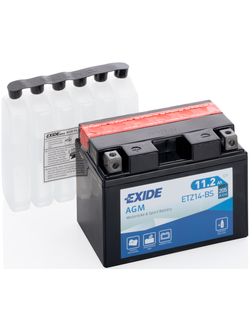 АККУМУЛЯТОР EXIDE AGM ETZ14-BS L+ 11.2AH 205А (EN)