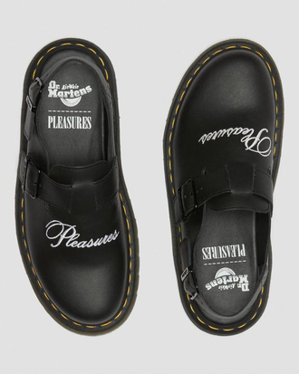 Dr Martens Jorge by Pleasures Leather Slingbacks